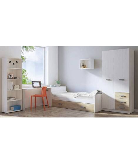 DORMITORIO CON ARMARIO MOD.DONALD AMBIENTE 9DCOLOR ANDERSEN PUCCINI
