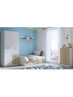 DORMITORIO CON ARMARIO MOD.DONALD AMBIENTE 8ACOLOR ANDERSEN PUCCINI