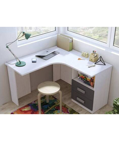 MESA ESTUDIO RINCON MOD.DONALD AMBIENTE 6BCOLOR ANDERSEN GRAFITO
