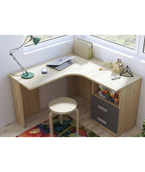 MESA ESTUDIO RINCON MOD.DONALD AMBIENTE 6DCOLOR PUCCINI GRAFITO