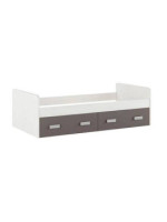 CAMA NIDO 2 CAJONES MOD.DONALD ANDERSEN-GRAFITO