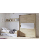 DORMITORIO CON ARMARIO MOD.DONALD AMBIENTE 7BCOLOR PUCCINI ANDERSEN