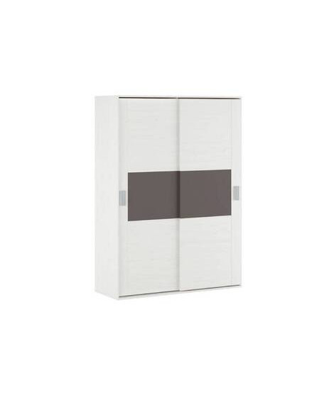 ARMARIO 2P.CORREDERA 150CM. MOD.DONALD ANDERSEN-GRAFITO