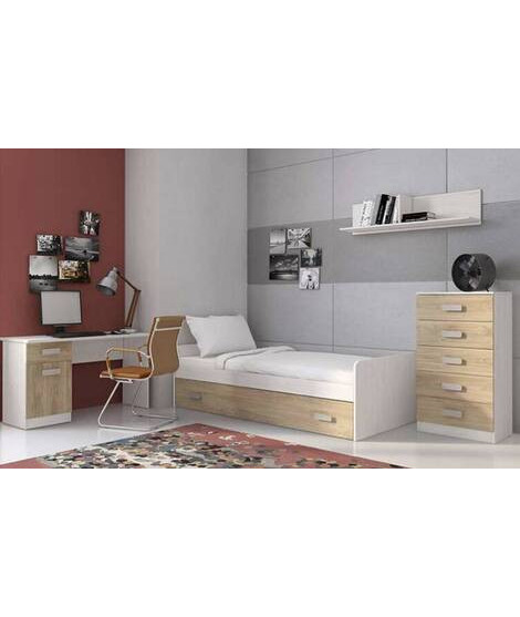 DORMITORIO S/ARMARIO MOD.DONALD AMBIENTE 1BEN COLOR ANDERSEN-PUCCINI