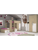 DORMITORIO JUVENIL COMPLETO MOD.DONALD+ AMB.51