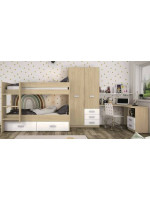 DORMITORIO JUVENIL COMPLETO MOD.DONALD+ AMB.48