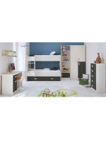 DORMITORIO JUVENIL COMPLETO MOD.DONALD+ AMB.49