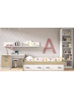 DORMITORIO JUVENIL COMPLETO MOD.DONALD+ AMB.24