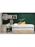 DORMITORIO JUVENIL COMPLETO MOD.DONALD+ AMB.29
