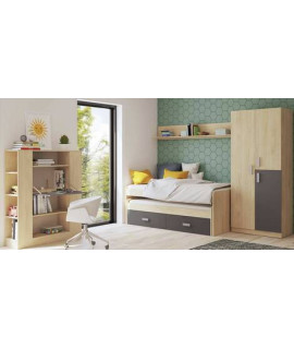 DORMITORIO JUVENIL COMPLETO MOD.DONALD+ AMB.31