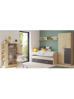 DORMITORIO JUVENIL COMPLETO MOD.DONALD+ AMB.31